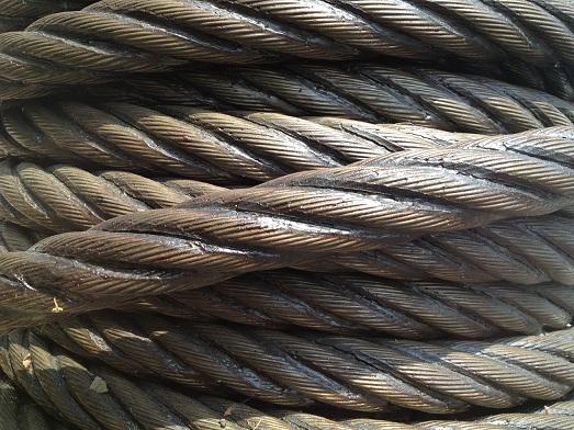 钢丝绳,光面钢丝绳φ21.5 油性钢丝绳,起重钢丝绳吊索具