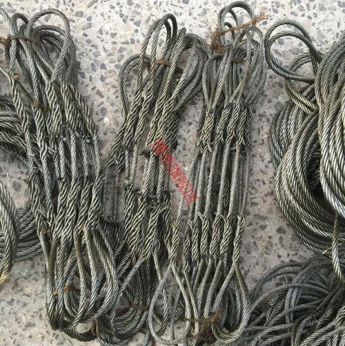 编头钢丝绳手工插编钢丝绳起重吊装钢丝绳1吨-20吨钢丝绳吊索具定制