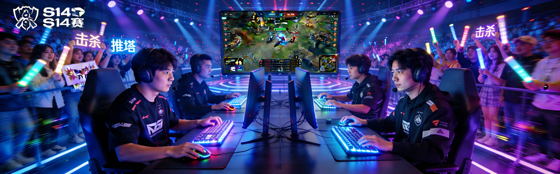 全球顶级电竞赛事《英雄联盟》S14总决赛现场盛况 - 激情对决瞬间